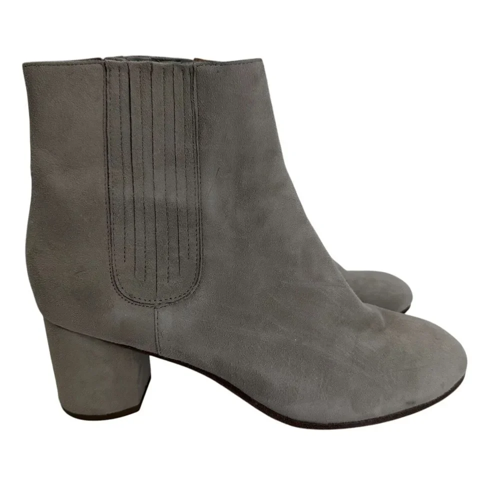 Joie Women's Buff Beige‎ Remmie Suede Chelsea Booties Size US 8 EUR 39